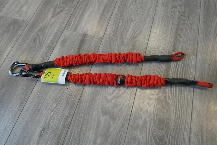 2x 4D Pro Expander-Bänder (ReAction Trainer), rot/schwarz